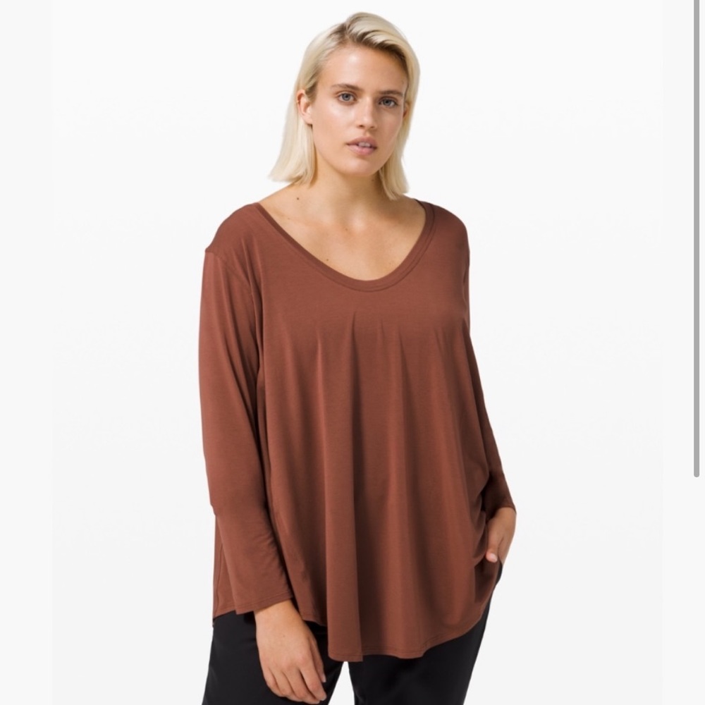 EUC Lululemon Up for Down Time long sleeve
